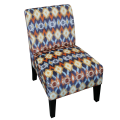 Chair Accent Medium Multi Colour Bursts
