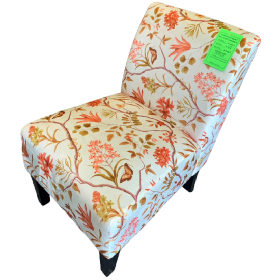 Chair Accent Medium- Pink Branches