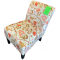 Chair Accent Medium- Pink Branches