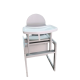Convertible Baby High Chair- Milky Grey