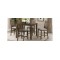Everett 5pc Dining Pub Set- Brown