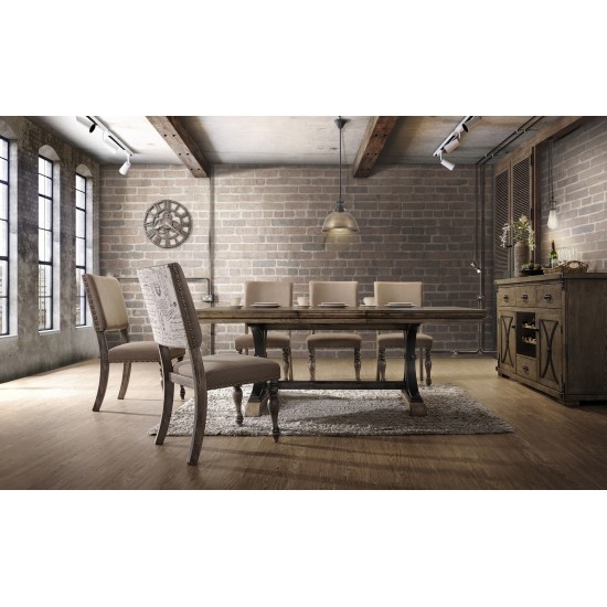 Scripted 9pcs Dining Set