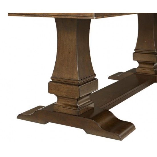 Phillipe 9 Piece Dining Set with Expandable Table- Cherry