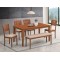 Belgium 6pc Dining Set with Bench