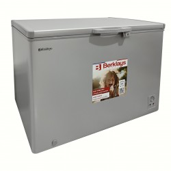 Berklays 13.5cuft Dual Chest Freezer- Grey