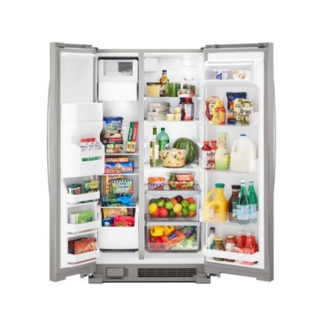 Whirlpool 25cu ft. S/Steel Refrigerator with Water & Ice Dispenser 
