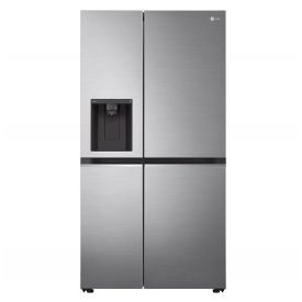 LG 27cuft S/Side Refrigerator With Water Dispenser- Platinum Silver