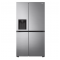 LG 27cuft S/Side Refrigerator With Water Dispenser- Platinum Silver