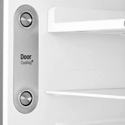 LG 17cuft Refrigerator with Inverter - Silver