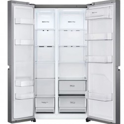 LG 24cuft S/Side Refrigerator- S/Steel
