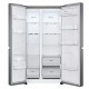 LG 24cuft S/Side Refrigerator- S/Steel