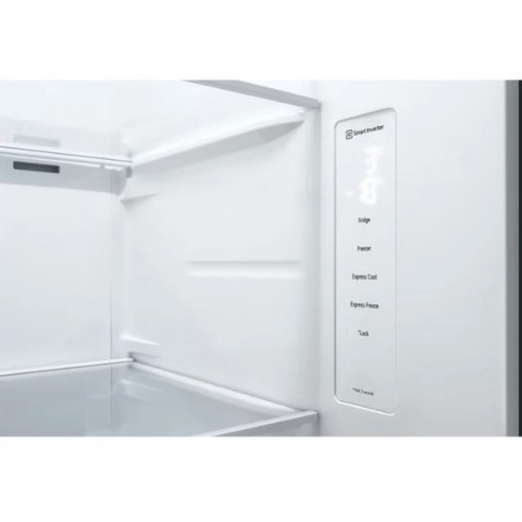 LG 24cuft S/Side Refrigerator- S/Steel