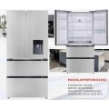 Premium Platinum 20cu French Door Refrigerator with Water Dispenser
