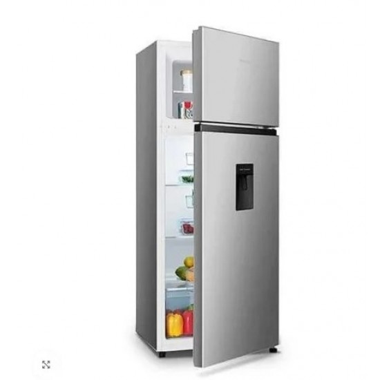 Chiq 12.3cu Non Frost Fridge -Silver 