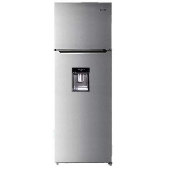Chiq 12.3cu Non Frost Fridge -Silver 
