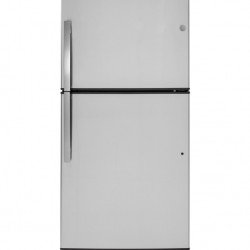 GE 21cu Non Frost Refrigerator- Silver