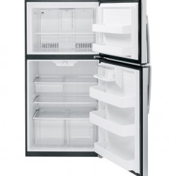GE 21cu Non Frost Refrigerator- Silver