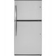 GE 21cu Non Frost Refrigerator- Silver