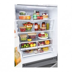 LG 25cu ft. French Door Refrigerator- Platinum Silver