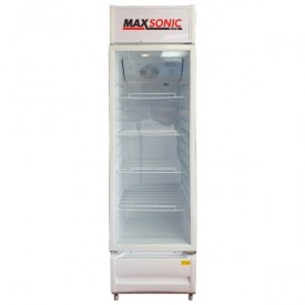 Maxsonic Elite 12cu Upright Bottle Cooler/ Chiller- White
