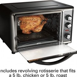 Hamilton Beach Convection Countertop Toaster Oven with Rotisserie