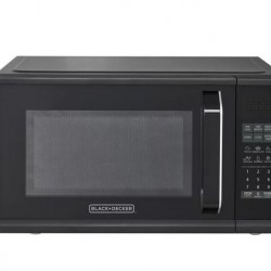 Black & Decker 0.9cu Microwave- Black 