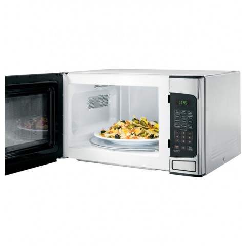 GE 1.1cu Countertop Microwave Oven- S/Steel