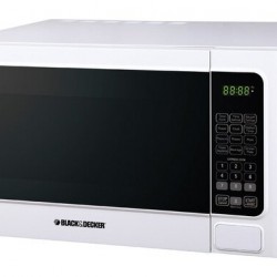 Black & Decker 1.1cu White Microwave Oven