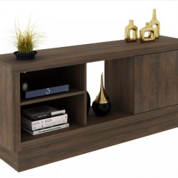 55" Low Space Saver / TV Stand- Rustic