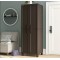 Rimax Resin Wicker Utility Cabinet- Brown
