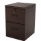 2- Drawer Expresso Vertical File Cabinet