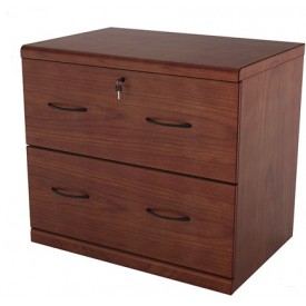 2- Drawer Cherry Lateral File Cabinet