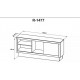 55" Low Space Saver / TV Stand- Walnut