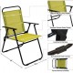 Patio Set 6pc Metal Green and Black