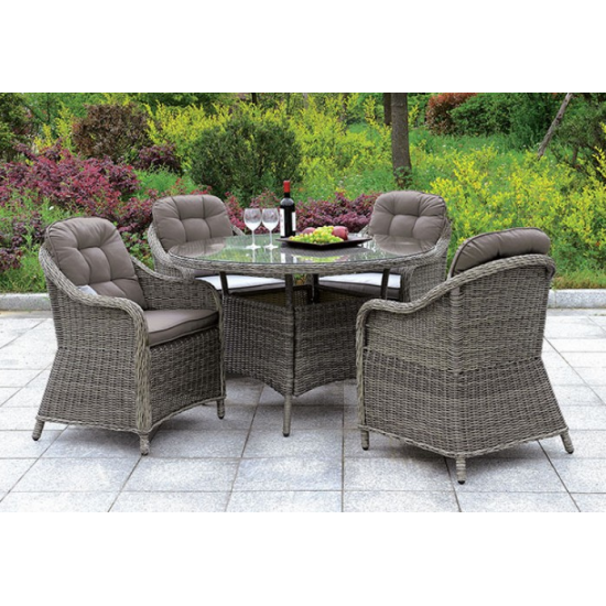 Canistota Round Patio 5pc Set