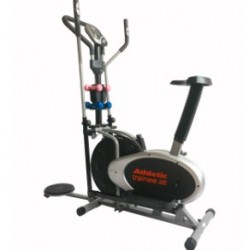 Exer Stepper Athletic Elliptical With Seat & Body Twist 