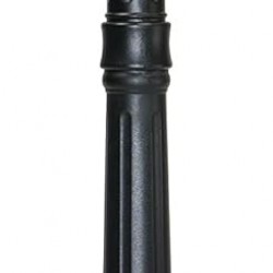 Sun-Ray Vittoria 52" Short Post Solar Lamp - Black