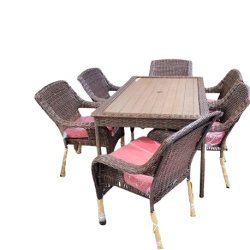 Hampton Bay Cambridge 7pc Wicker Patio Set