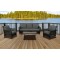 Chelsea 4pc Plastic Wicker Porch Set
