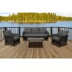 Chelsea 4pc Plastic Wicker Porch Set