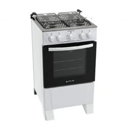 Atlas 20" 4 Burner Stove- White
