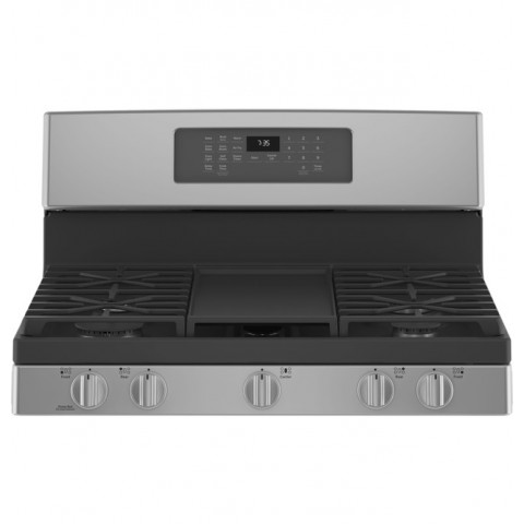 GE 30" Free-Standing Gas Convection Range with No Preheat Air Fry