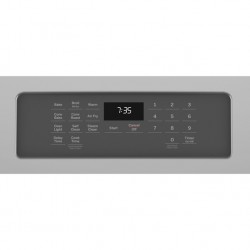 GE 30" 5 Burner With Air Fry Convection Oven - S/Steel