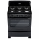 Acros 30" 6 Burner Gas Range -Black