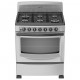 Acros 30" 6 Burner Gas Stove- Silver with Black Top