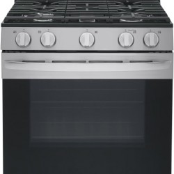  LG 30" 5 Burner Smart Wi-Fi Enabled Fan Convection Gas Range with Air Fry & EasyClean