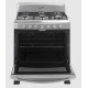 Acros 30" 6 Burner Gas Stove With S/Steel Top- Silver