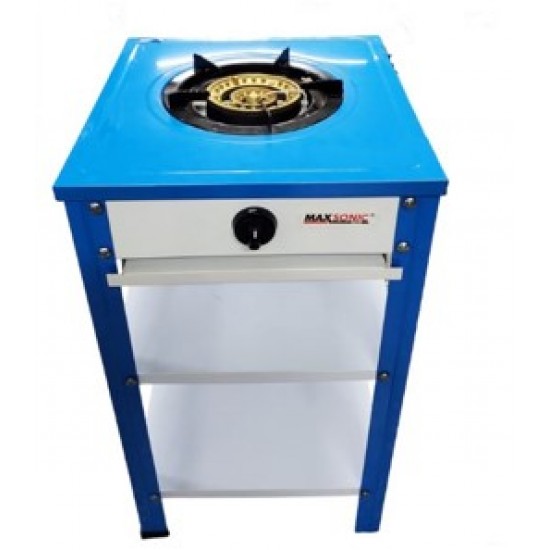 Maxsonic Elite Single Burner Stove with Legs & Shelves