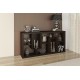 Bookcase Organiser 8 Tier Upright/ Horizontal Tobacco