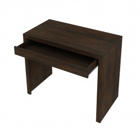 Office Desk with Center Draw, Rustic